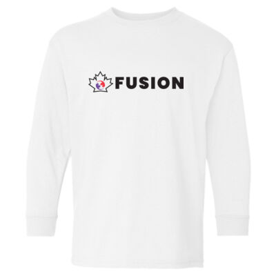 Gildan Youth Fusion Printed Long Sleeve Thumbnail