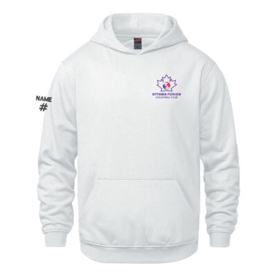 Vault Youth Fusion Small Leaf Printed Hoodie Thumbnail