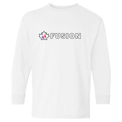Gildan Youth Fusion Printed Long Sleeve Thumbnail