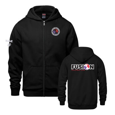 Surfer Youth Fusion Embroidered & Twill Zip Up Thumbnail